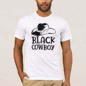 Black Cowboy T-shirt (Voorkant)