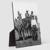 Black Cowboys at Bonham Texas 1890 Fotoplaat (Zijkant)