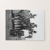 Black Cowboys at Bonham Texas 1890 Legpuzzel (Horizontaal)