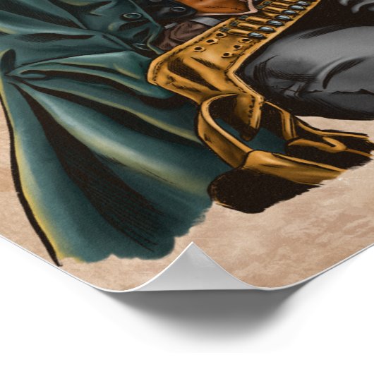 Black Cowgirl Poster (Hoek)