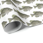 Black Crappie Cadeaupapier (Rol Hoek)