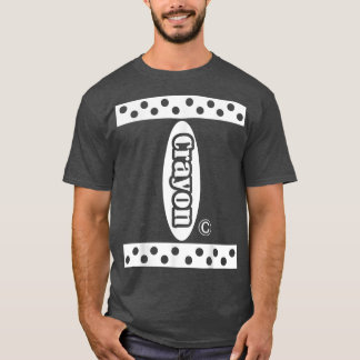 Black Crayon Box Halloween Costume Couple & Group T-shirt