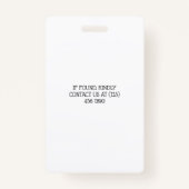 Black Crayons & Stars Kleurrijke School Leraar Badge (Achterkant)