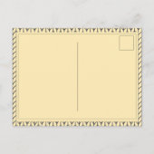 BLACK CREAM BREI "breiklassen" Briefkaart (Achterkant)