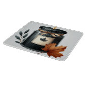 BLACK & CREAM HERFST THEMA KAARS SNIJPLANK (Hoek)