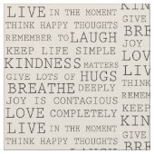 Black Cream Inspirerend offertes Stof (Close Up)