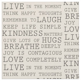 Black Cream Inspirerend offertes Stof