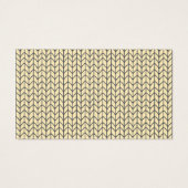 BLACK CREAM KNIT 3.5x2 Visitekaartje II (Achterkant)