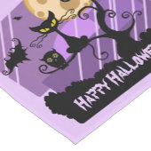 Black Creatures Halloween Korte Tafelloper (Hoek)