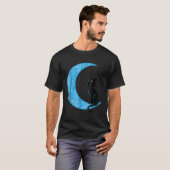 Black Crescent Moon Sailor Mam T-shirt (Voorkant volledig)