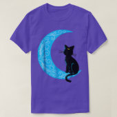 Black Crescent Moon Sailor Mam T-shirt (Design voorkant)