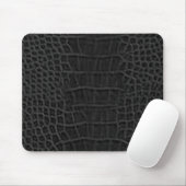 Black Croc mousepad Muismat (Met muis)
