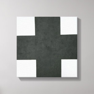 Black Cross, c.1923 Canvas Afdruk