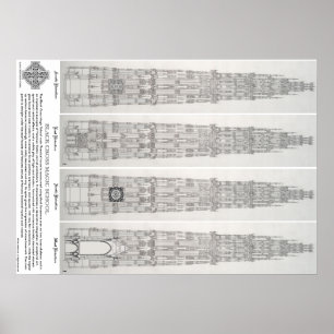 Black Cross Magic School Poster No.1