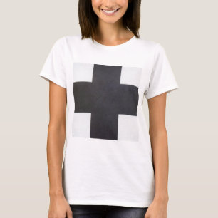 Black Cross van Kazimir Malevich T-shirt