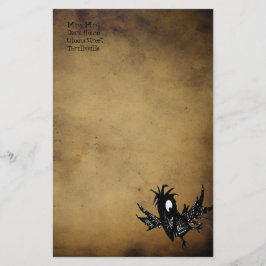 Black Crow Briefpapier