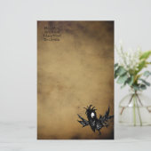 Black Crow Briefpapier (Staand voorkant)
