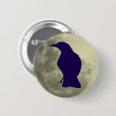 Black Crow-Button Ronde Button 5,7 Cm (Voorkant /achterkant)