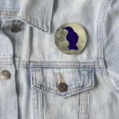 Black Crow-Button Ronde Button 5,7 Cm (In situ)