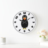 Black Crow Clock Grote Klok (Huis)