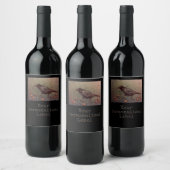 Black Crow en Berries Wijn Etiket (Flessen)