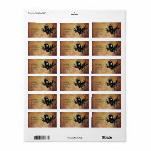 Black Crow Etiket (Full Sheet)