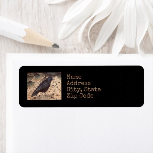 Black Crow Etiket (Insitu)