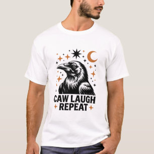 Black Crow F, Caw F, Funny Bird Dance Cool Cadeau T-shirt