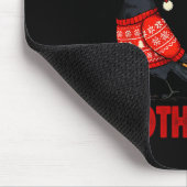 Black Crow F-caw-f Funny Bird Merry Crowstmas Adul Muismat (Hoek)