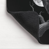 Black Crow, F-caw-f Funny Black Bird Moon Gothic A Muismat (Hoek)