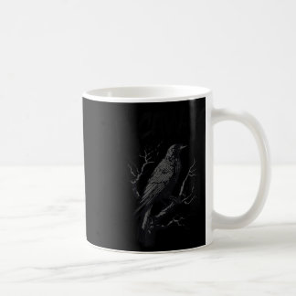 Black Crow, F-caw-f Grappige Zwarte Vogel Koffiemok