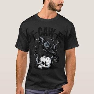 Black Crow, F-caw-f Grappige Zwarte Vogel T-shirt