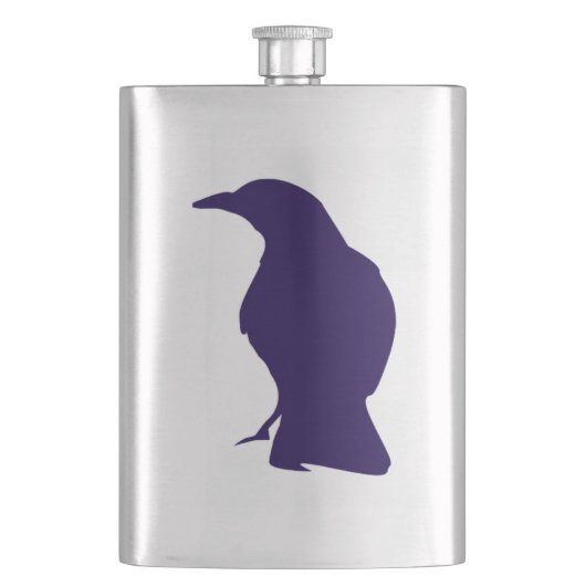 Black Crow Flask Flacon (Voorkant)