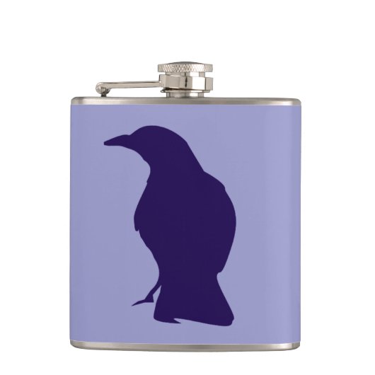 Black Crow Flask Heupfles (Voorkant)