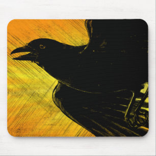 Black Crow Grunge Muismat