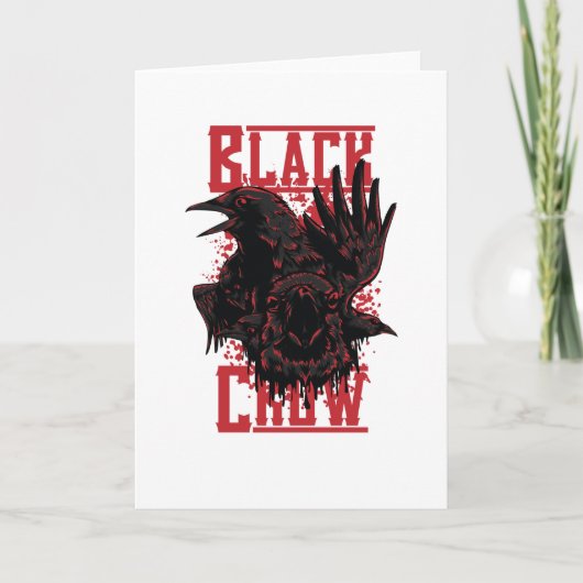 Black Crow Kaart (Voorkant)