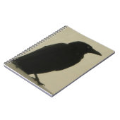 Black Crow-laptop Notitieboek (Linkerzijde)