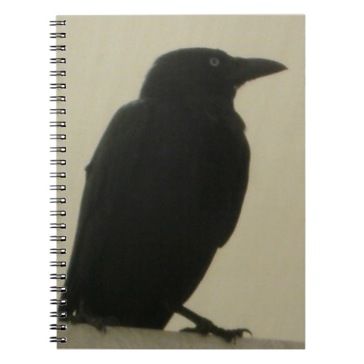 Black Crow-laptop Notitieboek (Voorkant)