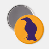 Black Crow Magnet (Voorkant / Achterkant)