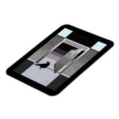 Black Crow Magnet Magneet (Linkerzijde)