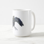 Black Crow Master of Time Illustratie Koffiemok (Voorkant rechts)