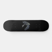 Black Crow Master of Time Illustratie Persoonlijk Skateboard (Horizontaal)