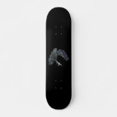 Black Crow Master of Time Illustratie Persoonlijk Skateboard (Voorkant)