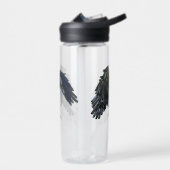 Black Crow Master of Time Illustratie Waterfles (Links)