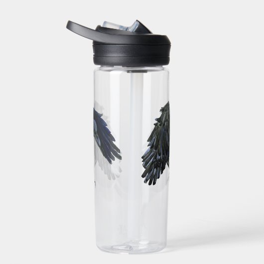 Black Crow Master of Time Illustratie Waterfles (Rechts)