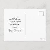 Black Crow met de donkere stijl van de zwarte Goth Briefkaart (Achterkant)