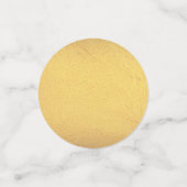 Black Crow op Branch Abstract Red Roses Gold Confetti (Kleine voorkant)