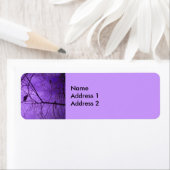 Black Crow Paars Sky Etiket (Insitu)