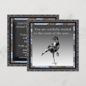 Black Crow Party uitnodiging (Voorkant / Achterkant)