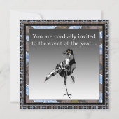 Black Crow Party uitnodiging (Voorkant)